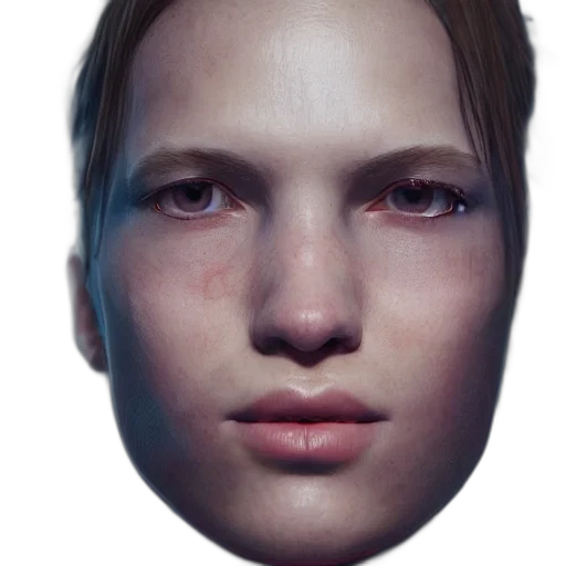 face, mask, robot, creature transparent PNG cut-out