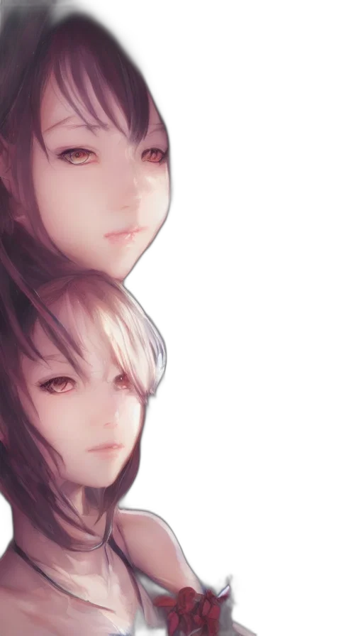 face, mask, robot, hair transparent PNG cut-out