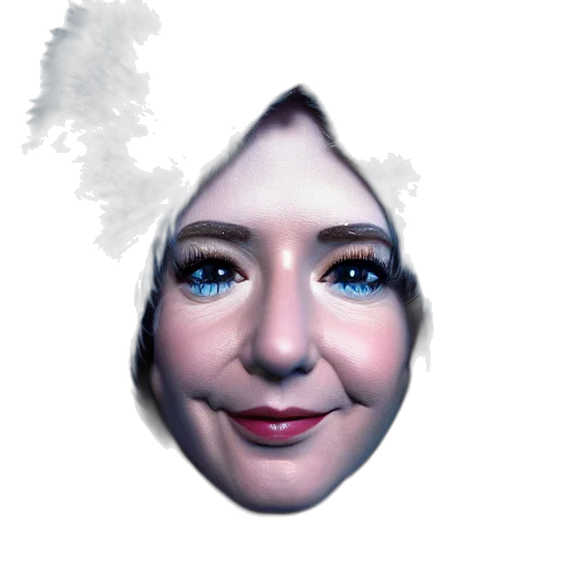 face, mask, creature, crown transparent PNG cut-out
