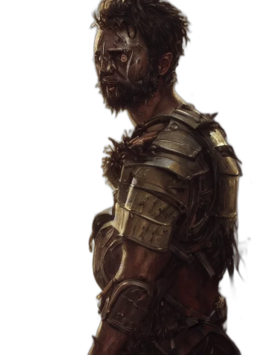 face, mask, creature, concept art, fantasy art, photorealistic, comic book art, earth tones transparent PNG cut-out