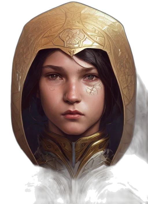 face, crown, mask, sword, fantasy art, concept art, photorealistic, oil painting transparent PNG cut-out