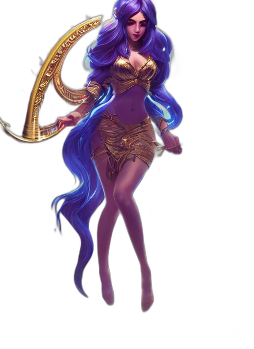 staff, dress, fantasy art, concept art transparent PNG cut-out