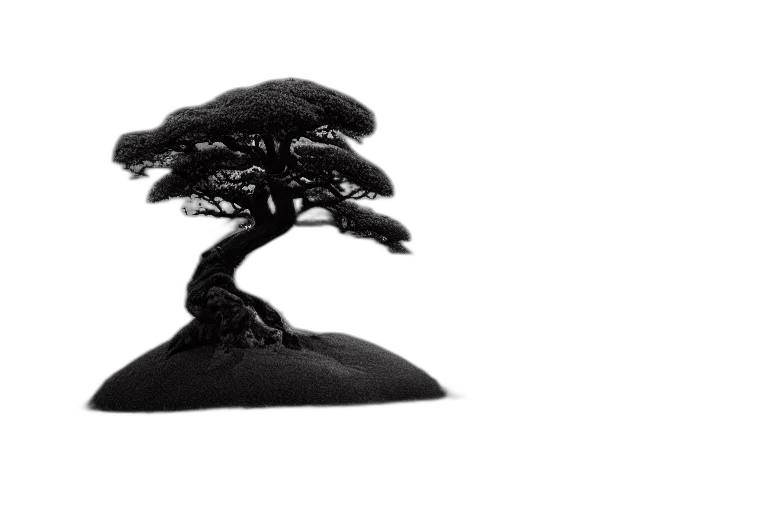 tree, crown, hair, hat, photorealistic, 3d render, concept art, forest transparent PNG cut-out