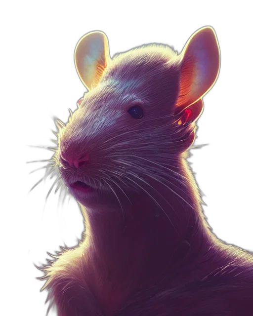 animal, creature, face, crown, photorealistic, concept art, fantasy art, watercolor transparent PNG cut-out
