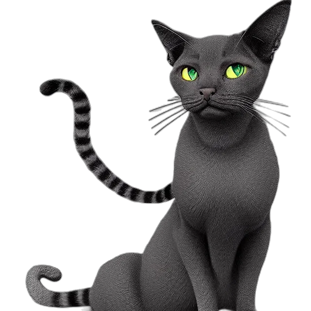 animal, staff, creature, 3d render, photorealistic, cartoon, concept art, dark transparent PNG cut-out