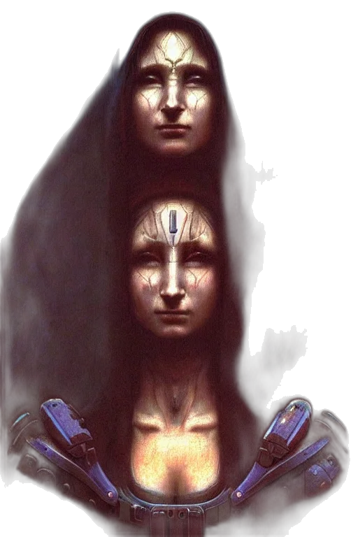 mask, face, robot, crown, concept art, fantasy art, comic book art, cyberpunk transparent PNG cut-out