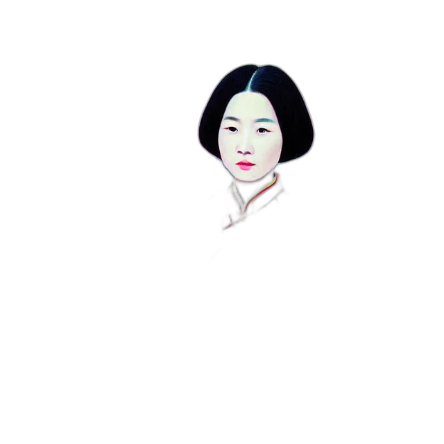 face, staff, jewelry, dress transparent PNG cut-out