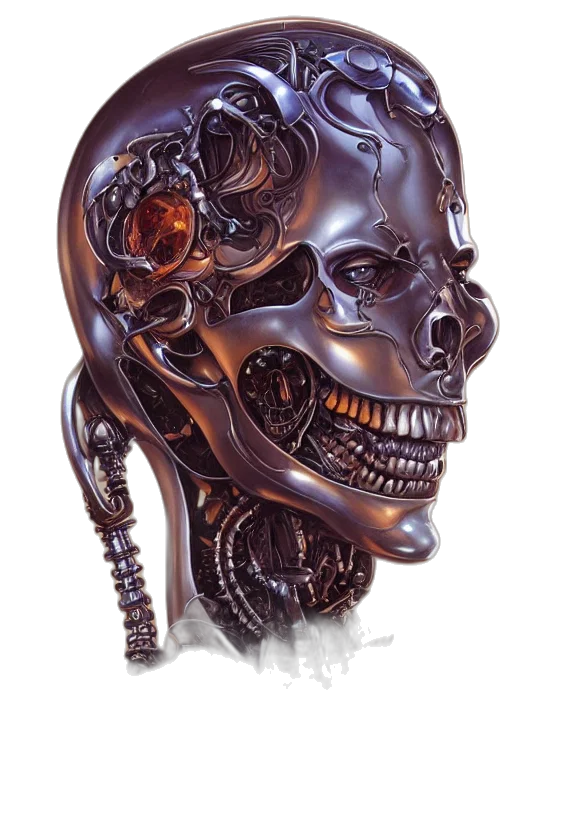 mask, face, jewelry, robot transparent PNG cut-out