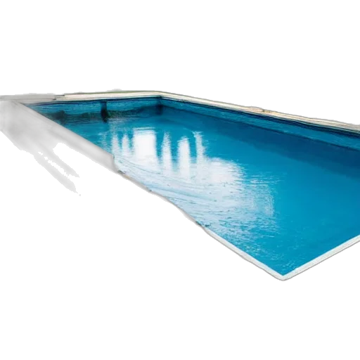 umbrella, 3d render, underwater, blue, swimming, pool, floating, over transparent PNG cut-out