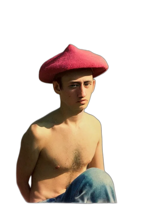 hat, umbrella, crown, staff, 3d render, photorealistic, concept art, vaporwave transparent PNG cut-out