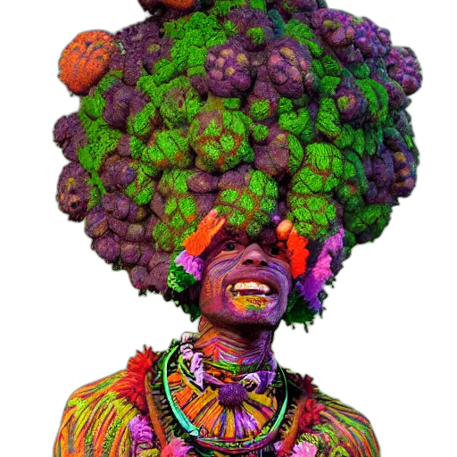 crown, face, hair, mask, concept art, photorealistic, pixel art, 3d render transparent PNG cut-out