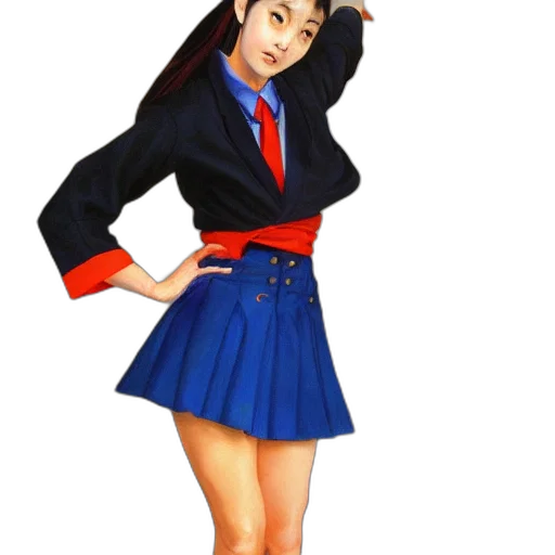jacket, staff, dress, concept art transparent PNG cut-out