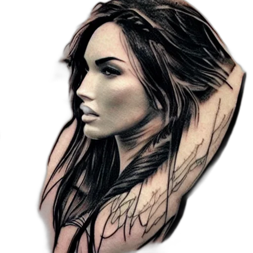 hair, face, jewelry, mask transparent PNG cut-out