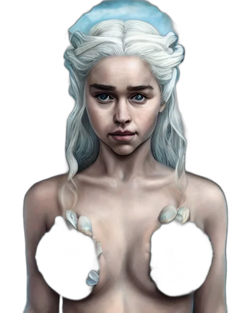 dragon, face, dress, jewelry transparent PNG cut-out