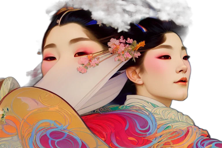 photorealistic, fantasy art, concept art, oil painting transparent PNG cut-out