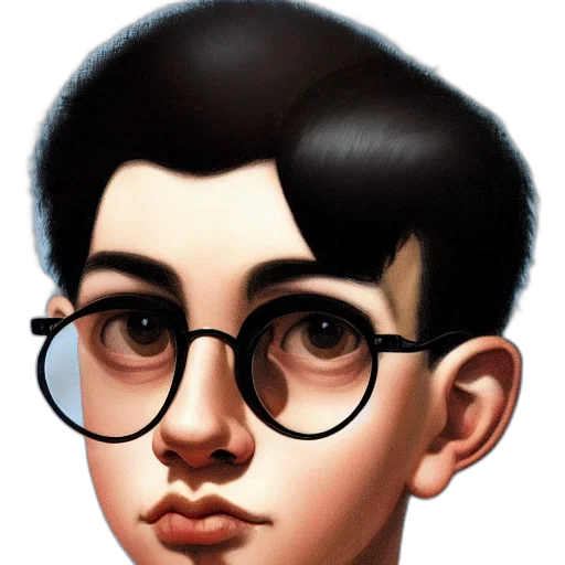 face, staff, hair, photorealistic transparent PNG cut-out