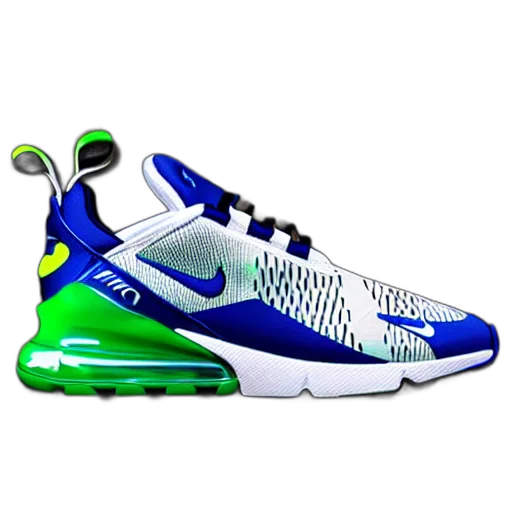 shoes, 3d render, nike, air transparent PNG cut-out