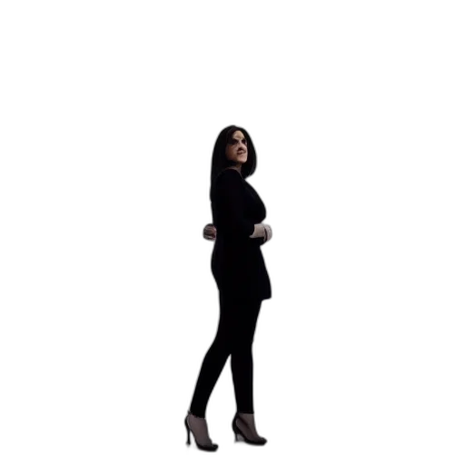 dress, staff, creature, shoes transparent PNG cut-out