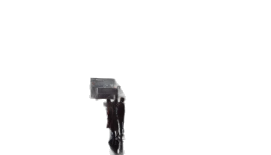 robot, staff, weapon, umbrella transparent PNG cut-out