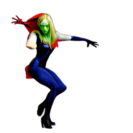 creature, mask, concept art, 3d render, pixel art, comic book art, green, annie transparent PNG cut-out