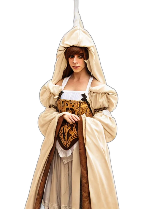 dress, fantasy art, concept art, pixel art, 3d render, symmetry, portrait, furry transparent PNG cut-out