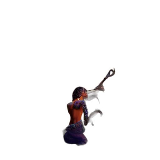 staff, creature, weapon, dragon transparent PNG cut-out