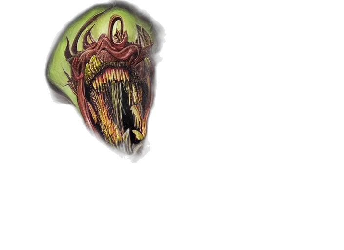 dragon, creature, mask, face transparent PNG cut-out