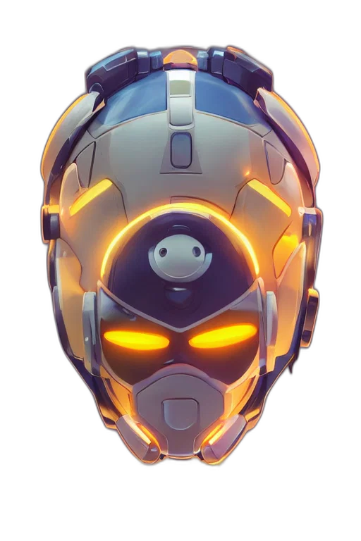 robot, mask, face, weapon transparent PNG cut-out