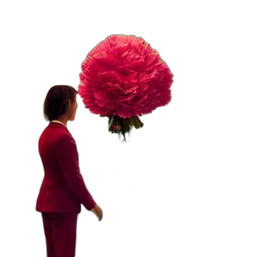 flower, umbrella, staff, crown, 3d render, concept art, photorealistic, forest transparent PNG cut-out