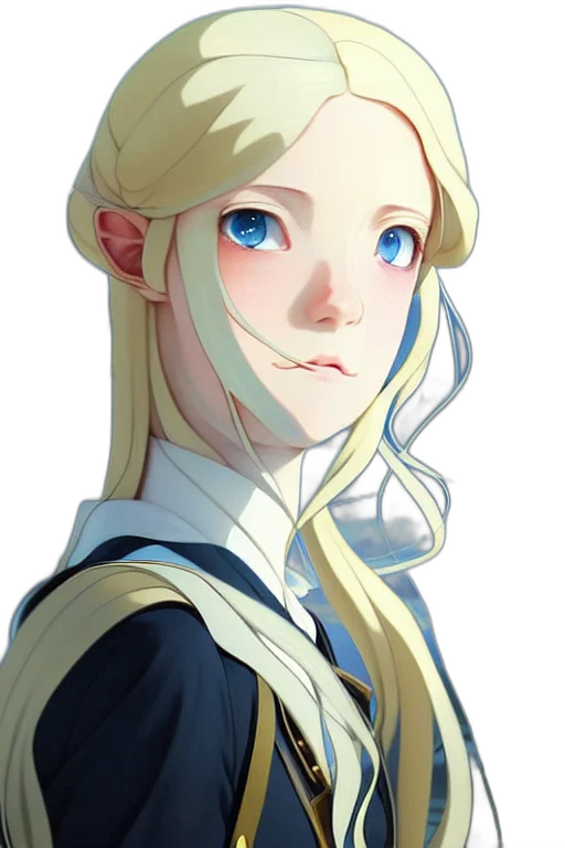 face, staff, crown, fantasy art transparent PNG cut-out
