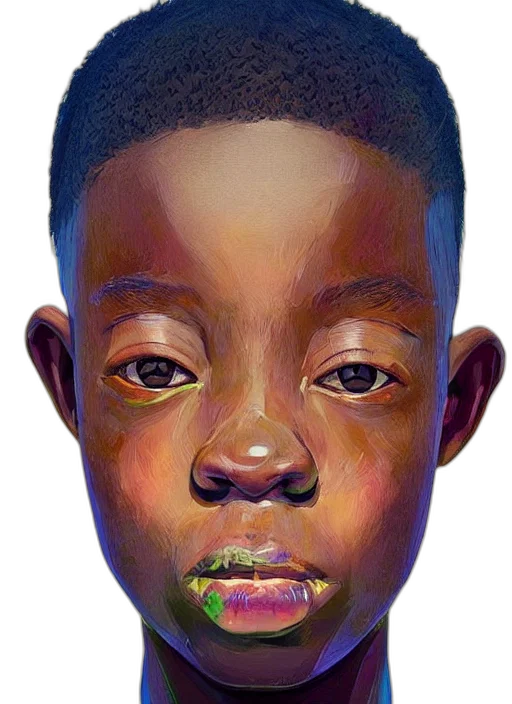 face, mask, robot, creature, photorealistic, concept art, watercolor, oil painting transparent PNG cut-out
