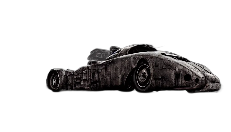 car, weapon, concept art, photorealistic, 3d render, comic book art, grunge, iron transparent PNG cut-out
