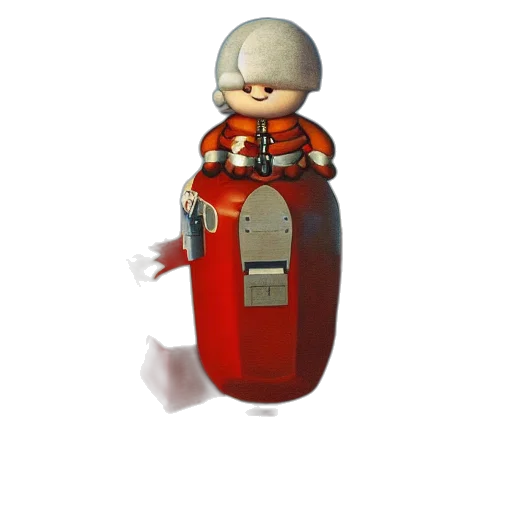 bottle, robot, staff, weapon transparent PNG cut-out