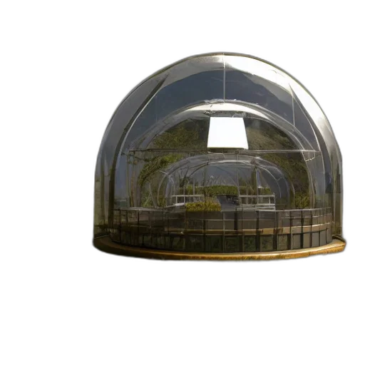 hat, crown, umbrella, furniture, 3d render, concept art, photorealistic, glass transparent PNG cut-out