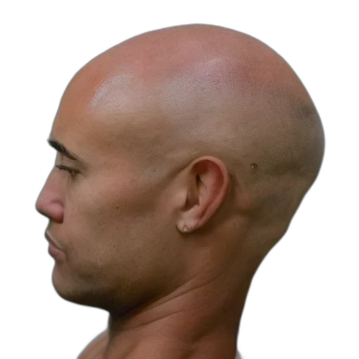 face, hat, hair, mask transparent PNG cut-out