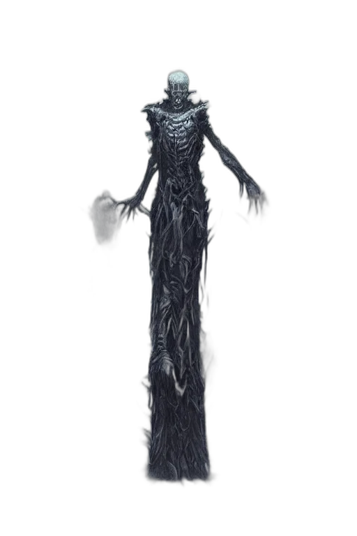 dress, creature, staff, hair, concept art, fantasy art, 3d render, comic book art transparent PNG cut-out