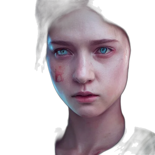 face, mask, robot, creature, photorealistic, concept art, fantasy art, 3d render transparent PNG cut-out