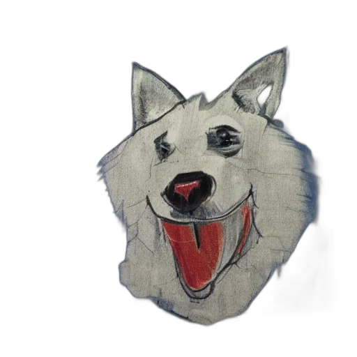 animal, face, creature, mask, watercolor, concept art, photorealistic, cartoon transparent PNG cut-out