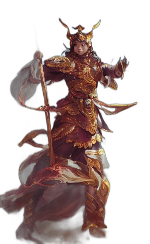 staff, concept art, fantasy art, photorealistic transparent PNG cut-out
