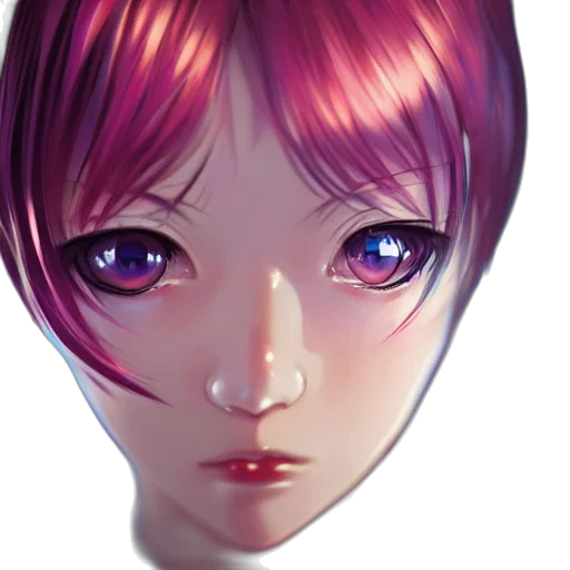 face, mask, robot, creature transparent PNG cut-out