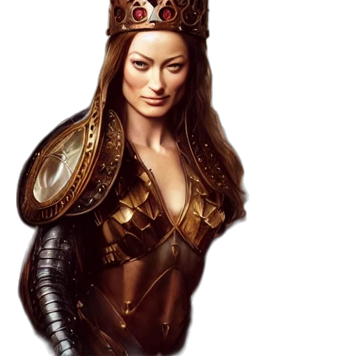 crown, jewelry, fantasy art, photorealistic transparent PNG cut-out