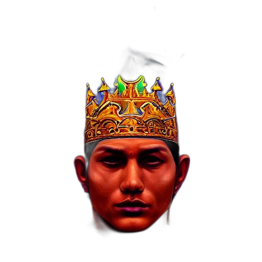 crown, face, mask, hat transparent PNG cut-out