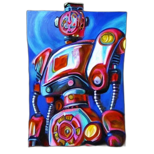 robot, staff, jewelry, face transparent PNG cut-out