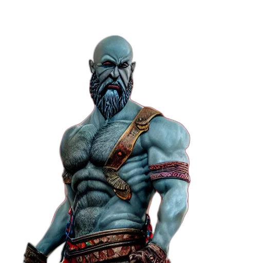 mask, staff, face, creature transparent PNG cut-out