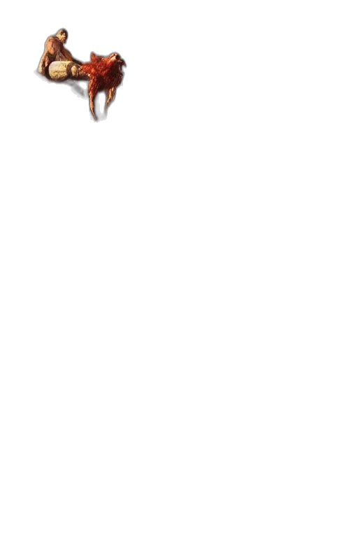 staff, face, creature, animal transparent PNG cut-out
