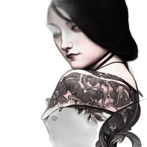 dress, face, jewelry, mask transparent PNG cut-out