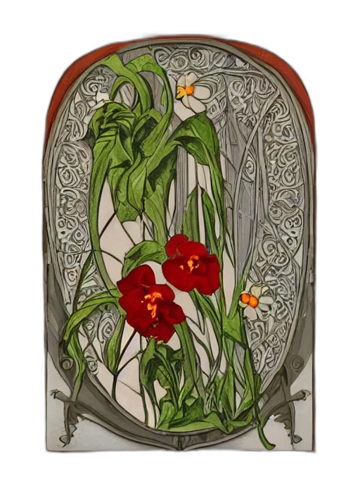 flower, crown, jewelry, furniture, watercolor, photorealistic, concept art, fantasy art transparent PNG cut-out
