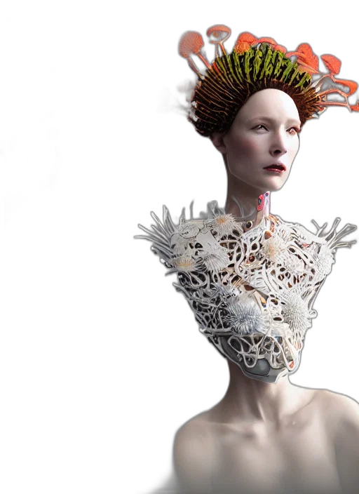 crown, hat, 3d render, photorealistic transparent PNG cut-out
