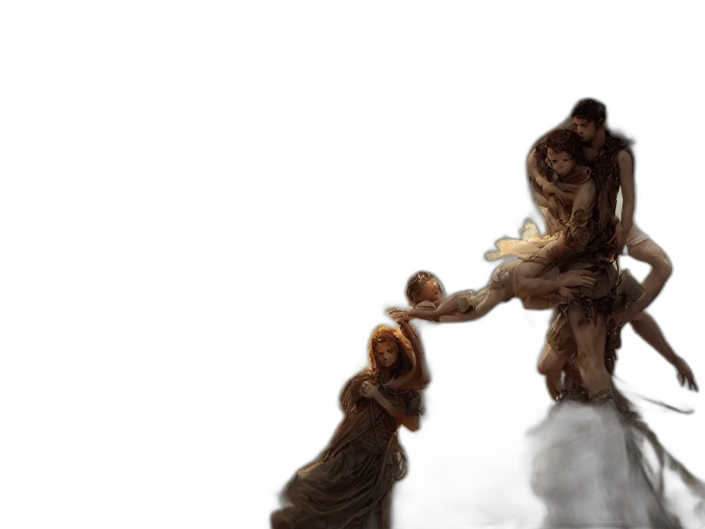 hair, creature, animal, food, concept art, fantasy art, 3d render, photorealistic transparent PNG cut-out
