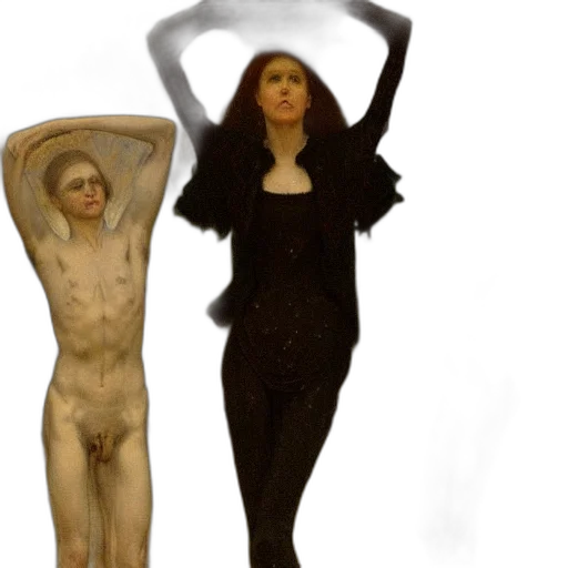 concept art, photorealistic, oil painting, fantasy art transparent PNG cut-out